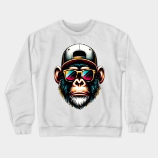 Cool Monkey Crewneck Sweatshirt